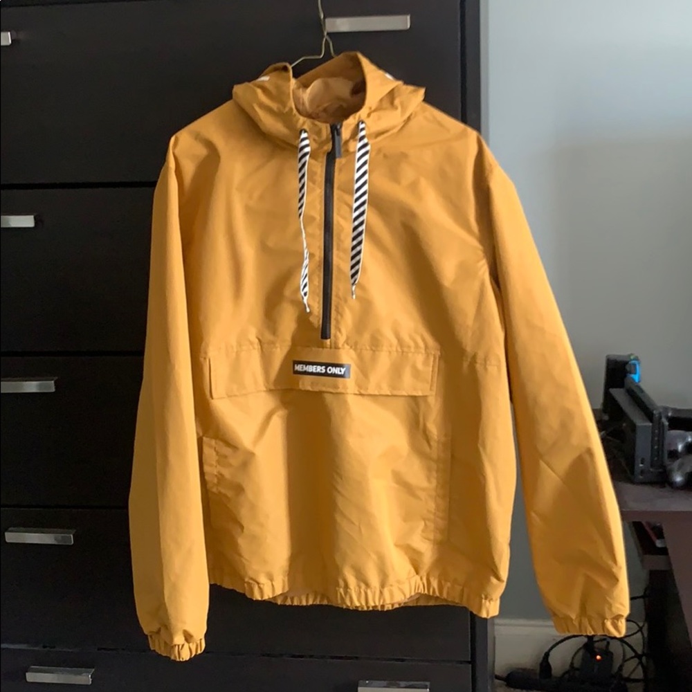 Member’s only zip up windbreaker